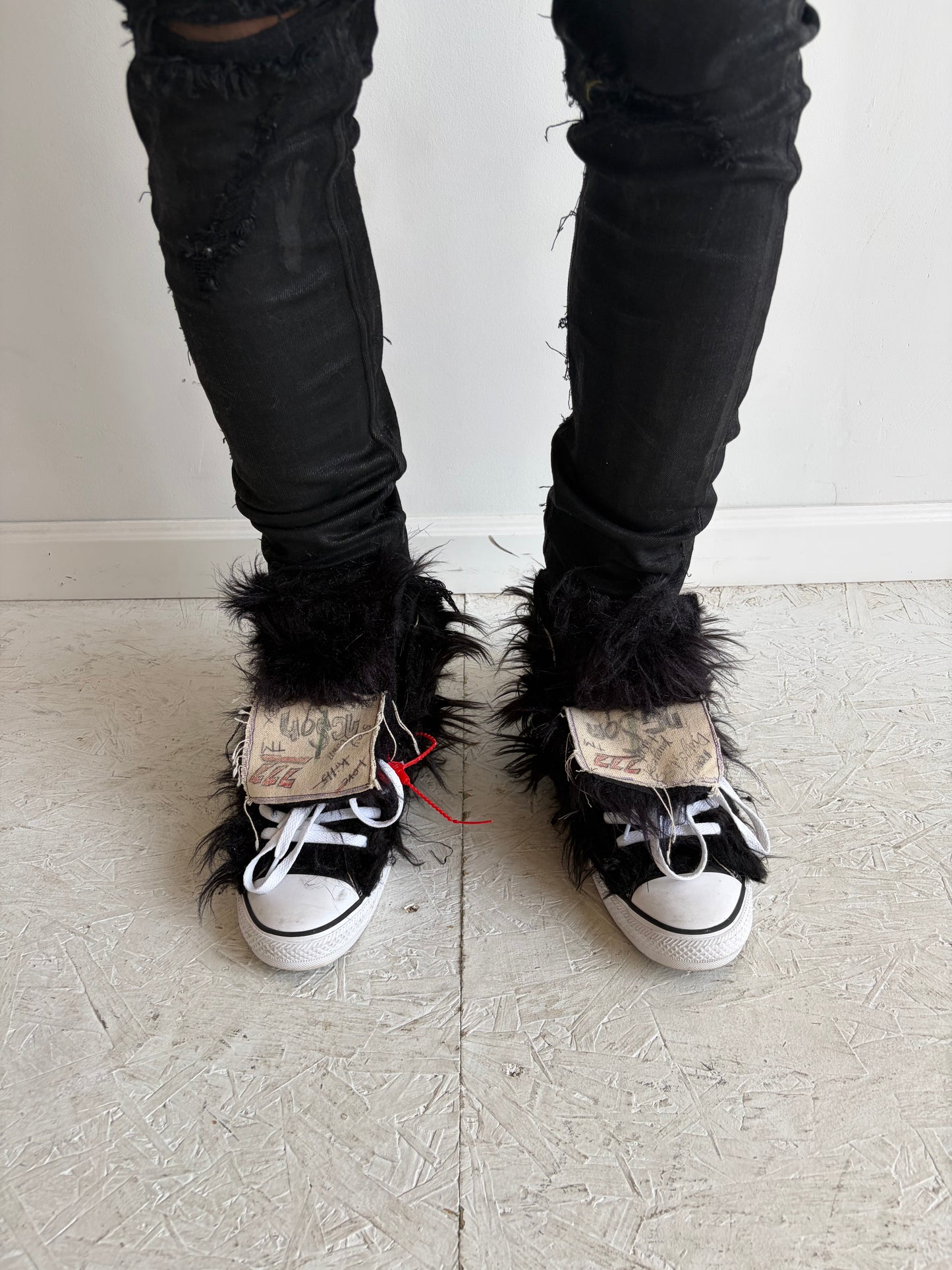 Double Tongue Leather Sneaker