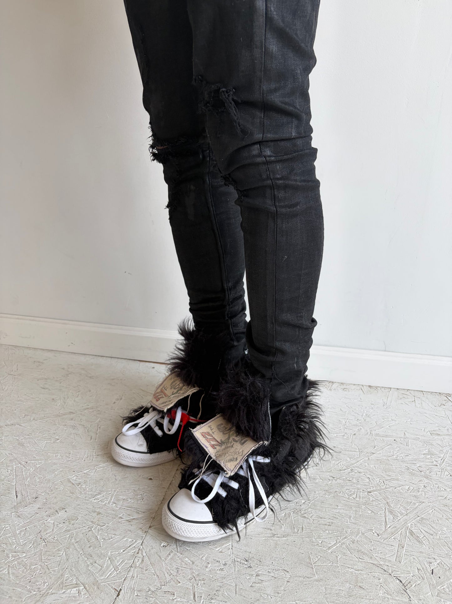 Double Tongue Leather Sneaker